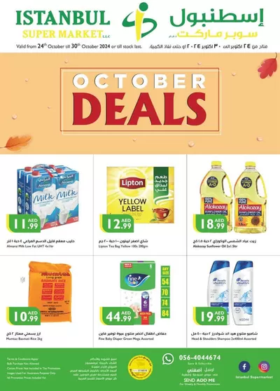 Istanbul Supermarket catalogue in Al Ain | October Deals | 24/10/2024 - 30/10/2024