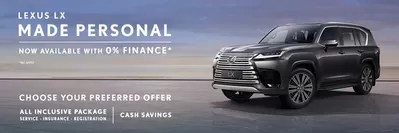 Lexus catalogue in Khorfakkan | Lexus Lx Made Personal | 31/10/2024 - 31/12/2024