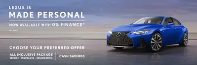 Lexus catalogue in Al Ain | Lexus IS Made Personal | 31/10/2024 - 31/12/2024