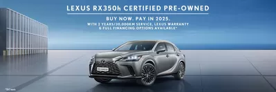 Lexus catalogue in Al Ain | Lexus RX 350H | 31/10/2024 - 31/12/2024