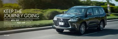 Lexus catalogue in Al Ain | Keep The Journey Going | 31/10/2024 - 31/12/2024