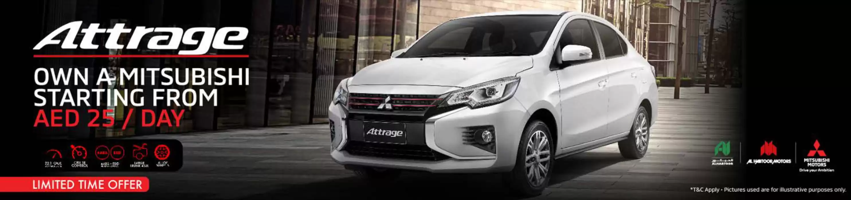 Mitsubishi catalogue in Khorfakkan | Attrage Special Offer | 01/11/2024 - 31/12/2024