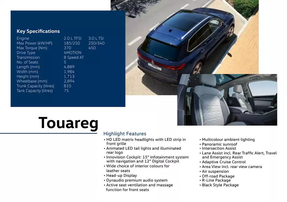 Volkswagen catalogue in Khorfakkan | The New Touareg 2024 | 04/11/2024 - 31/01/2025