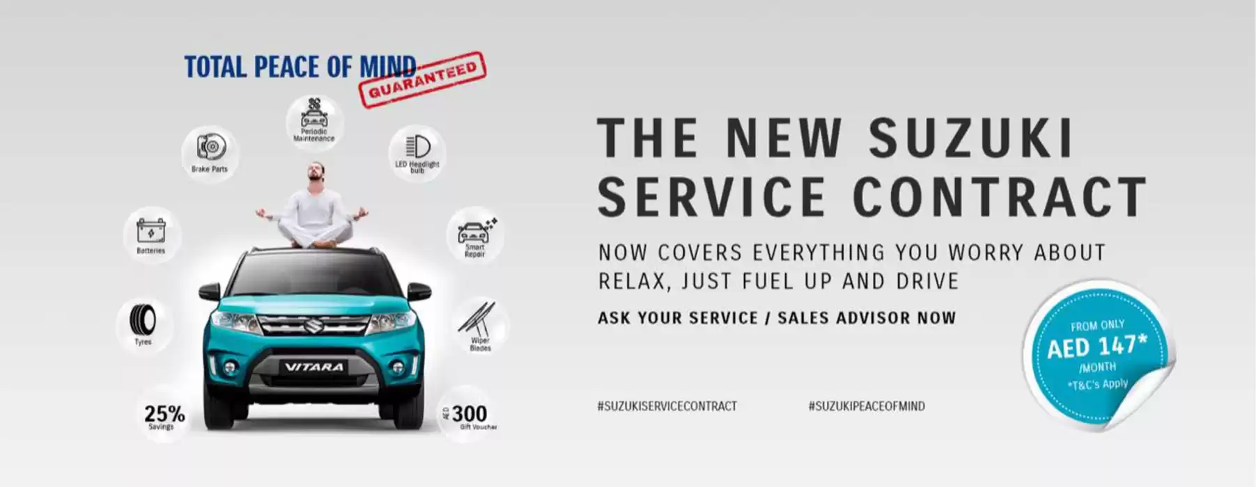 Suzuki catalogue in Sharjah | The New Suzuki Service Contant 25 % Savings | 06/11/2024 - 17/11/2024