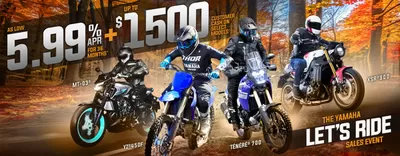 Yamaha catalogue in Ajman | Ride Sale Event | 07/11/2024 - 31/12/2024