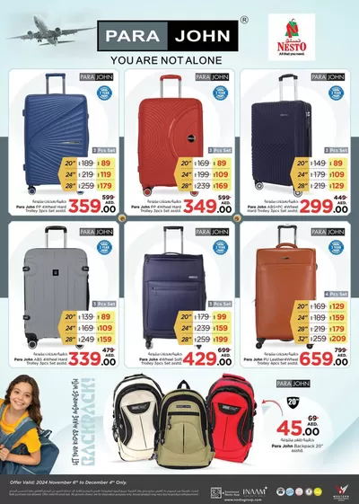 Nesto catalogue in Sharjah | Para & John Promotion | 10/11/2024 - 04/12/2024