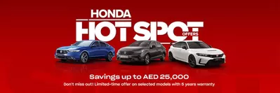 Honda catalogue in Abu Dhabi | Power Up Your Drive with Honda Hot Spot Offers | 11/11/2024 - 31/12/2024