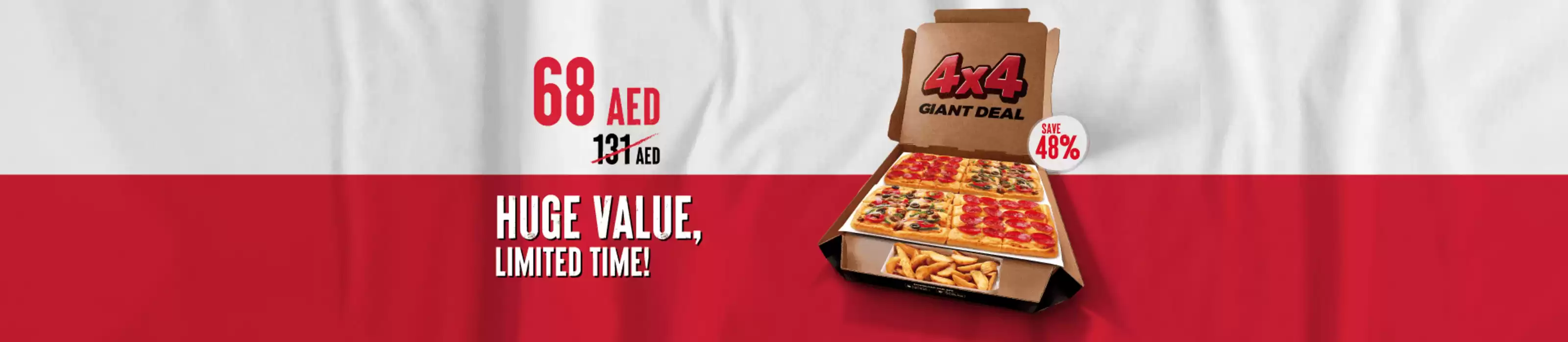 Pizza Hut catalogue in Sharjah | Giant Offer | 13/11/2024 - 17/11/2024