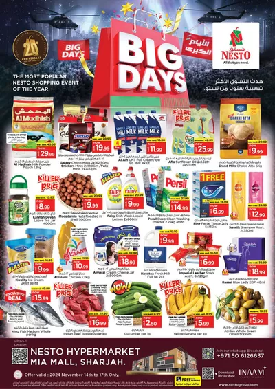 Nesto catalogue in Sharjah | Current deals and offers | 14/11/2024 - 18/11/2024