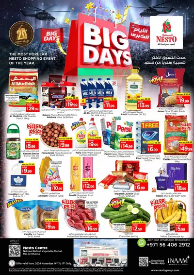 Nesto catalogue in Ras al-Khaimah | Nesto BIG DAYS NAKHEEL | 13/11/2024 - 18/11/2024