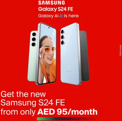 Technology & Electronics offers in Dalma Island | Get The New Samsung! in Etisalat | 14/11/2024 - 19/11/2024