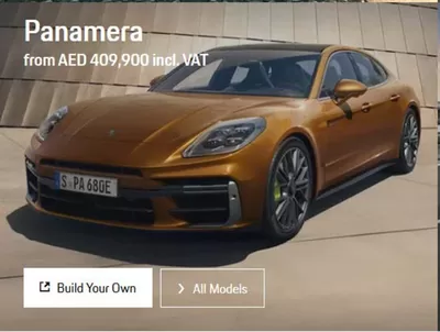 Porsche catalogue in Dubai | Porche Panamera | 14/11/2024 - 30/11/2024