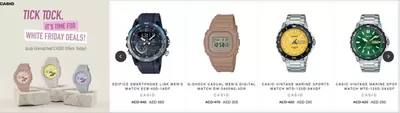 Clothes, Shoes & Accessories offers in Umm al-Quwain | Tick Tock Deals! in The Watch House | 14/11/2024 - 23/11/2024