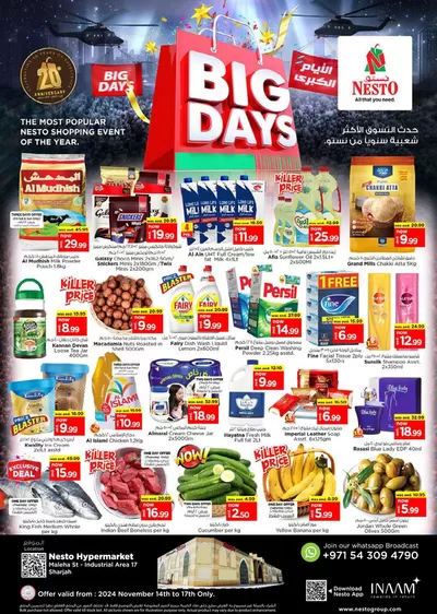 Nesto catalogue in Sharjah | Offers for bargain hunters | 14/11/2024 - 18/11/2024