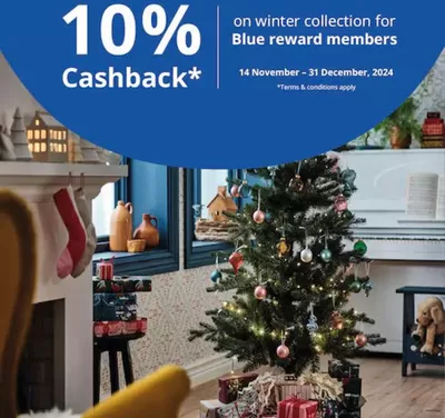 Home & Furniture offers in Al Ain | 10% Cashback!  in Ikea | 18/11/2024 - 31/12/2024