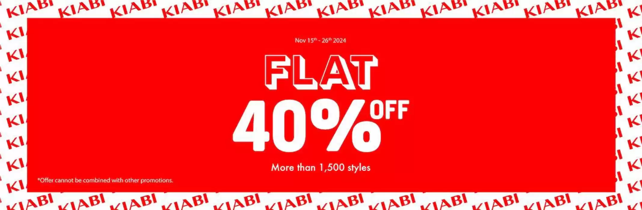 Kiabi catalogue in Dubai | Flat 40% Off | 18/11/2024 - 26/11/2024