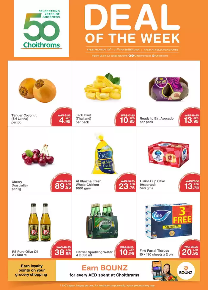 Choitrams catalogue in Ras al-Khaimah | Deal of The Week | 18/11/2024 - 21/11/2024