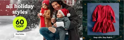 Babies, Kids & Toys offers in Abu Dhabi | All holidays Styles 60% Off in Carters | 20/11/2024 - 22/11/2024