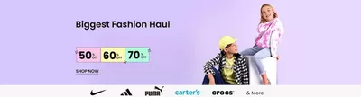 Babies, Kids & Toys offers in Abu Dhabi | Biggest Fashion Haul in Firstcry | 20/11/2024 - 22/11/2024