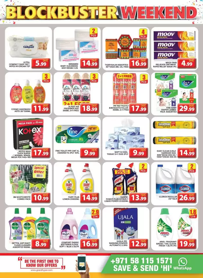 Grand Hyper Market catalogue in Dubai | Weekend Deals - Grand Hyper Al Khail Mall | 21/11/2024 - 24/11/2024