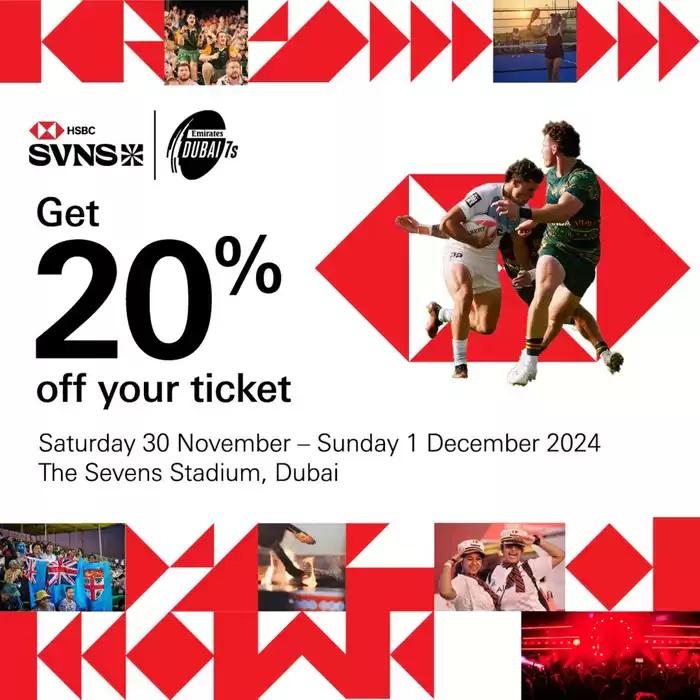 HSBC catalogue in Ras al-Khaimah | Get 20% Off Your Ticket | 30/11/2024 - 01/12/2024