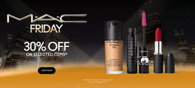 Health & Beauty offers in Dubai | MAC Friday 30% Off in MAC Cosmetics | 21/11/2024 - 29/11/2024