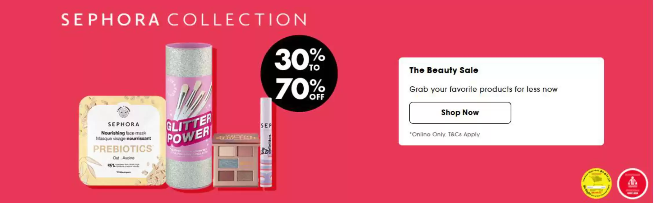 Sephora catalogue in Sharjah | The Beauty Sale 30-70% Off | 21/11/2024 - 24/11/2024