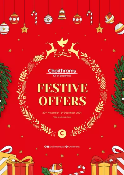 Choitrams catalogue | Festive Offers | 22/11/2024 - 05/12/2024