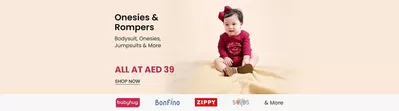 Babies, Kids & Toys offers in Hatta | Onesies&Rompers All At AED 39 in Firstcry | 22/11/2024 - 25/11/2024