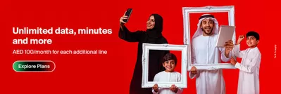 Technology & Electronics offers in Ruwais | Unlimited Data, Minutes and More in Etisalat | 26/11/2024 - 06/12/2024