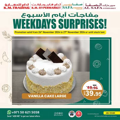 KM Trading catalogue in Sharjah | Weekdays Surprises - Abu Dhabi | 27/11/2024 - 11/12/2024