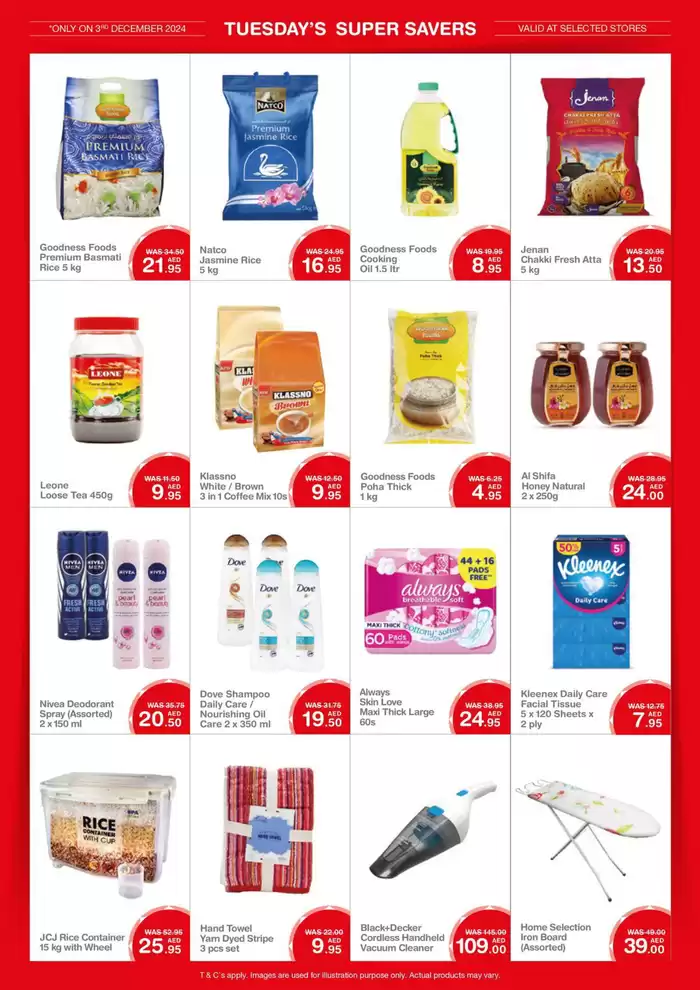 Choitrams catalogue in Al Ain | Tuesday Super Savers | 03/12/2024 - 03/12/2024