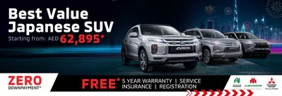 Mitsubishi catalogue in Abu Dhabi | Best Value Japanese SUV | 05/12/2024 - 31/12/2024