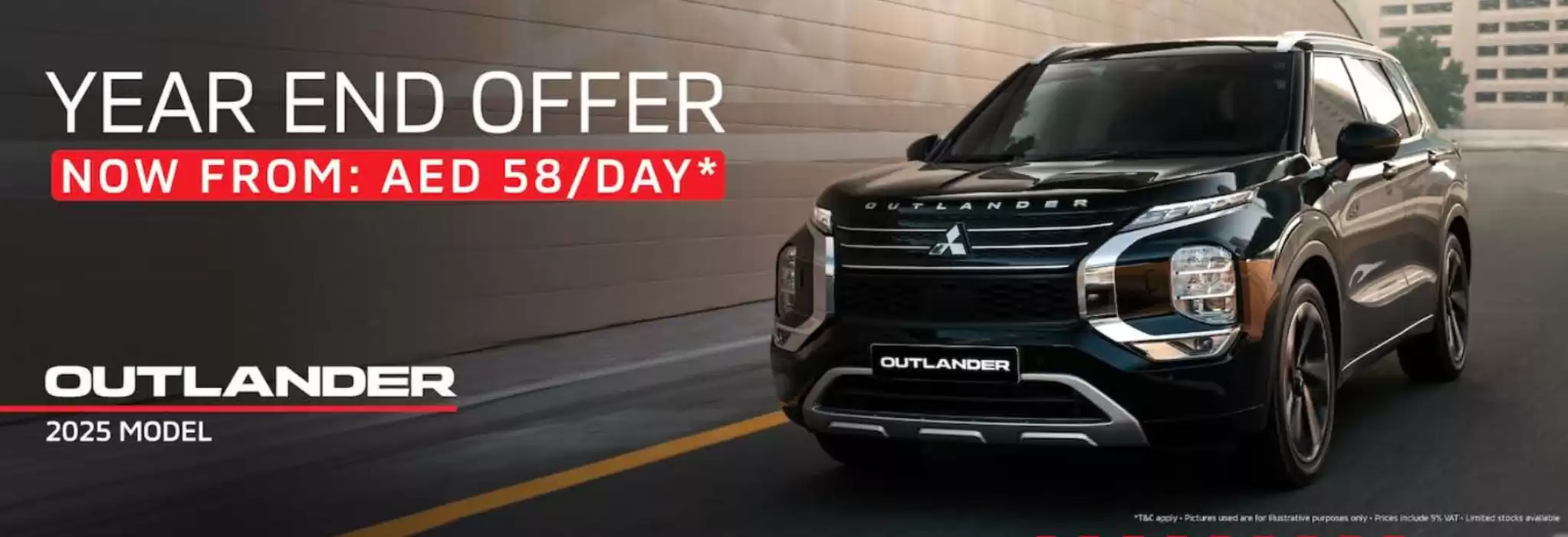 Mitsubishi catalogue in Abu Dhabi | End Year Offer Outlander | 05/12/2024 - 31/12/2024