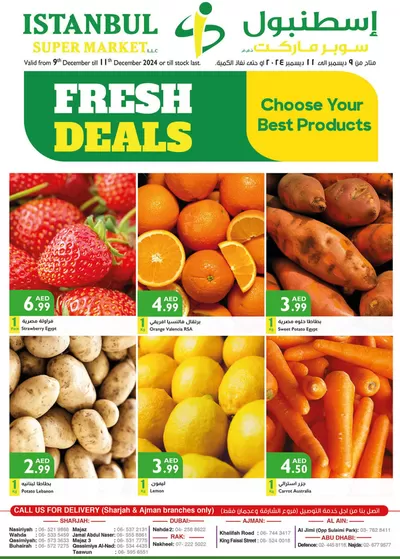 Istanbul Supermarket catalogue in Abu Dhabi | Istanbul Supermarket promotion | 11/12/2024 - 25/12/2024