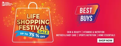 Life Pharmacy catalogue in Dubai | Life Shopping Festival Up To 75% Off | 11/12/2024 - 20/12/2024