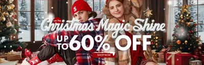 Clothes, Shoes & Accessories offers in Madinat Zayed | Christmas Magic Shine 60% Off in Zaful | 11/12/2024 - 22/12/2024