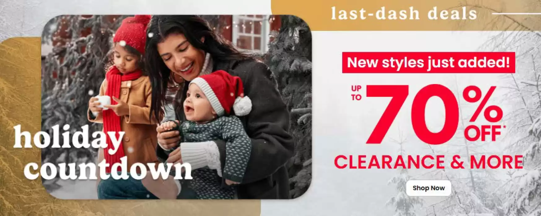 Carters catalogue in Dubai | Holiday Countdown! New Styles Added | 12/12/2024 - 20/12/2024