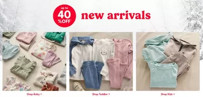 Carters catalogue in Dubai | Up to 40% Off New Arrivals | 12/12/2024 - 19/12/2024