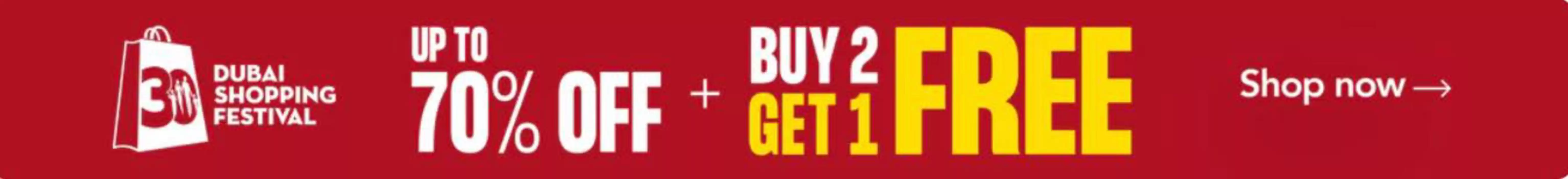 Red Tag catalogue in Al Ain | Up To 70% Off+ Buy 2 Get 1 Free | 13/12/2024 - 17/12/2024