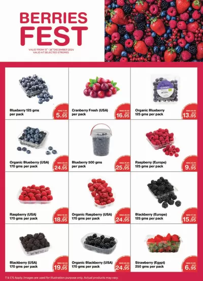 Choitrams catalogue in Al Ain | Berries Fest | 13/12/2024 - 26/12/2024