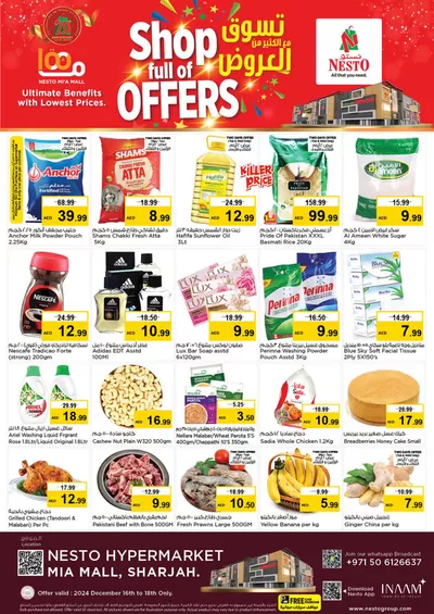 Nesto catalogue in Sharjah | Nesto Shop full of Offers,Mi'a Mall | 15/12/2024 - 19/12/2024