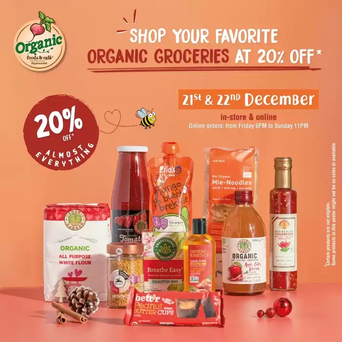 Organic Super Store catalogue in Dubai | Our 20% Off Almost Everything Sale  | 21/12/2024 - 22/12/2024