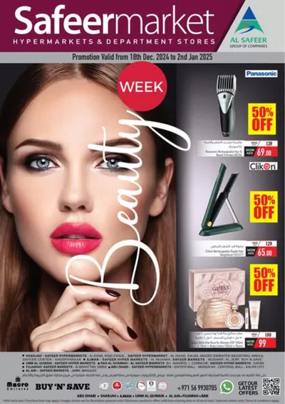 Safeer Market catalogue | BEAUTY WEEK IS HERE!  | 18/12/2024 - 02/01/2025