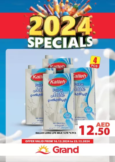 Grand Hyper Market catalogue in Dubai | Grand 2024 Specials | 16/12/2024 - 22/12/2024