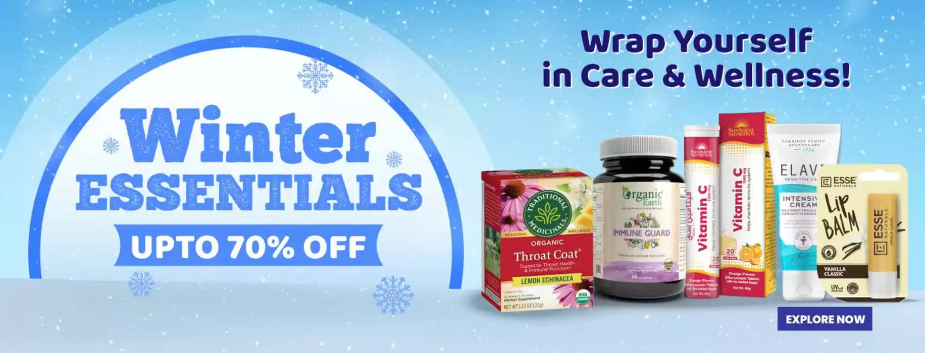 Life Pharmacy catalogue in Dubai | Winter Essentials Up To 70% Off | 19/12/2024 - 23/12/2024