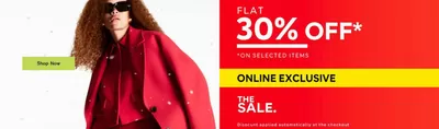 Clothes, Shoes & Accessories offers in Ras al-Khaimah | Flat 30% Off! in Marks & Spencer | 19/12/2024 - 22/12/2024