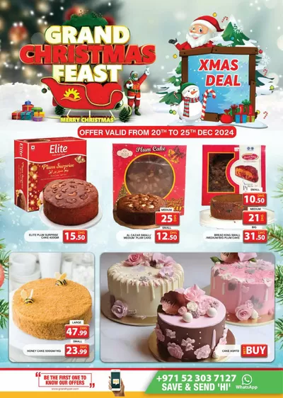 Grand Hyper Market catalogue in Dubai | Grand Christmas Fest - Grand Hypermarket Jebel Ali | 20/12/2024 - 25/12/2024