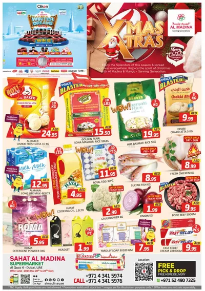 Al Madina catalogue in Ajman | Top offers for thrifty shoppers | 20/12/2024 - 24/12/2024