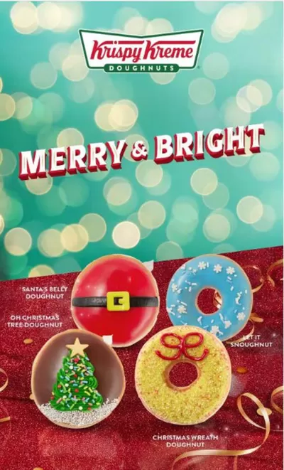 Restaurants offers in Dubai | Taste The Joy This Christmas! in Krispy Kreme | 20/12/2024 - 25/12/2024